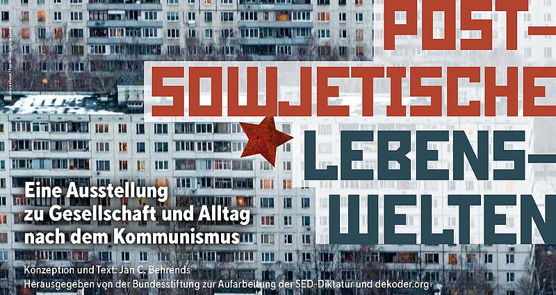 Výstava spolkové nadace Bundesstiftung Aufarbeitung a internetové platformy dekoder.org.